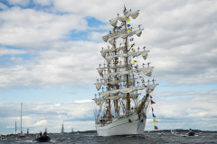 Purjeiden Paraati  yhteislähtö The Tall ship races 2013 Helsinki tapahtumasta.
